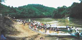 KRU-keADILan RILEKS : Rafting in Sarawak